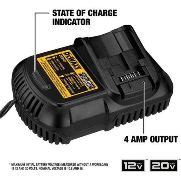 20V MAX Battery and Charger Kit with Bag, 5.0Ah (DCB205CK) - Picture 3 of 8